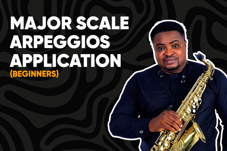 Major Scale Arpeggios Application (Beginners)